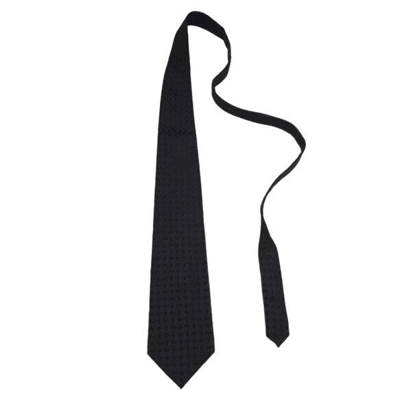 Donna Karan Necktie Mens Blue Size 56 in Long 3.75 in Wide Signature Silk Tie - Picture 4 of 11